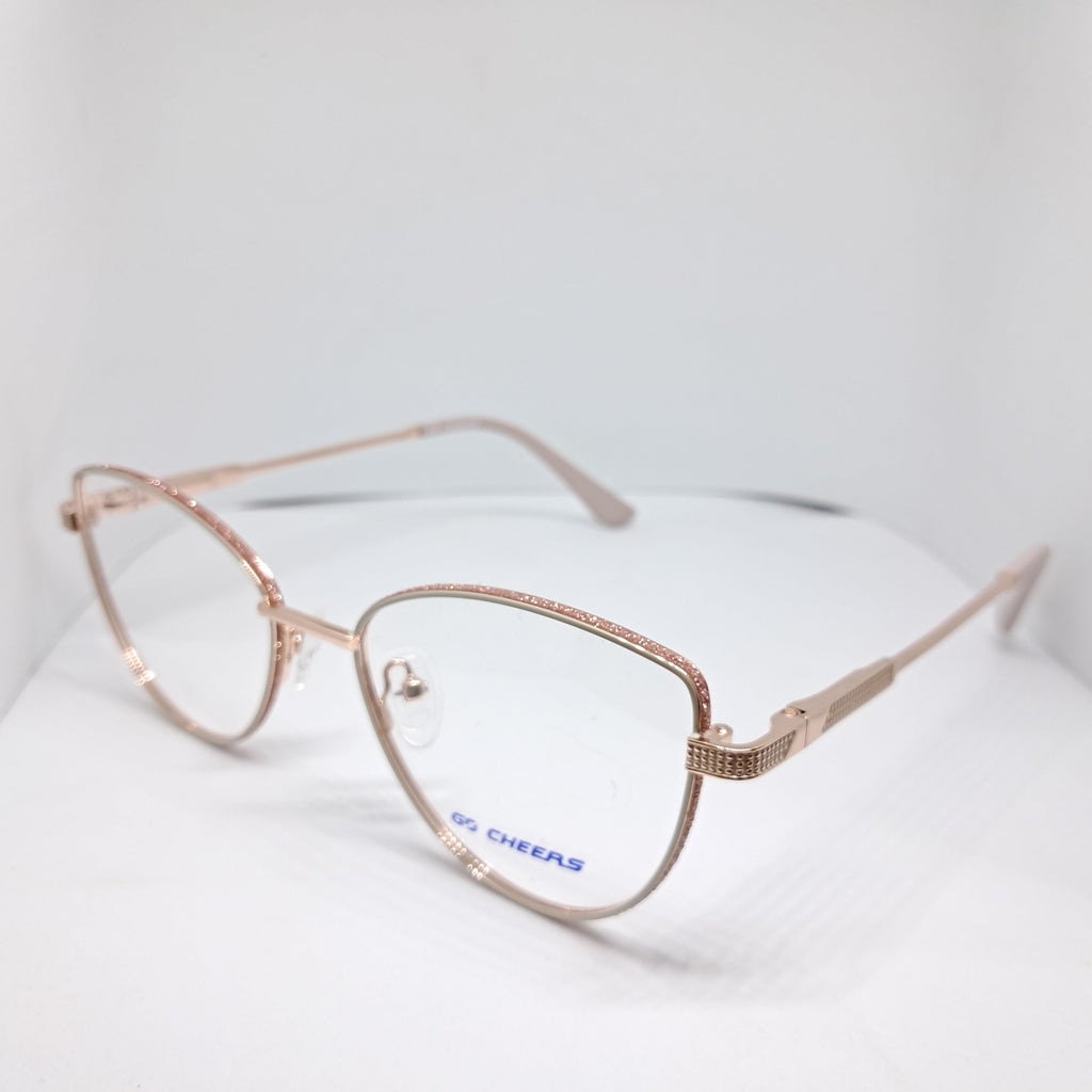 Cat-eye oro rosa brillante