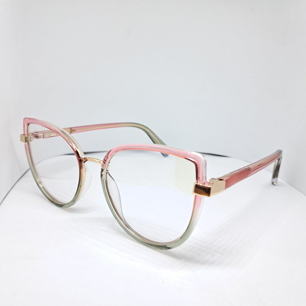 Cat Eye rosado a verde