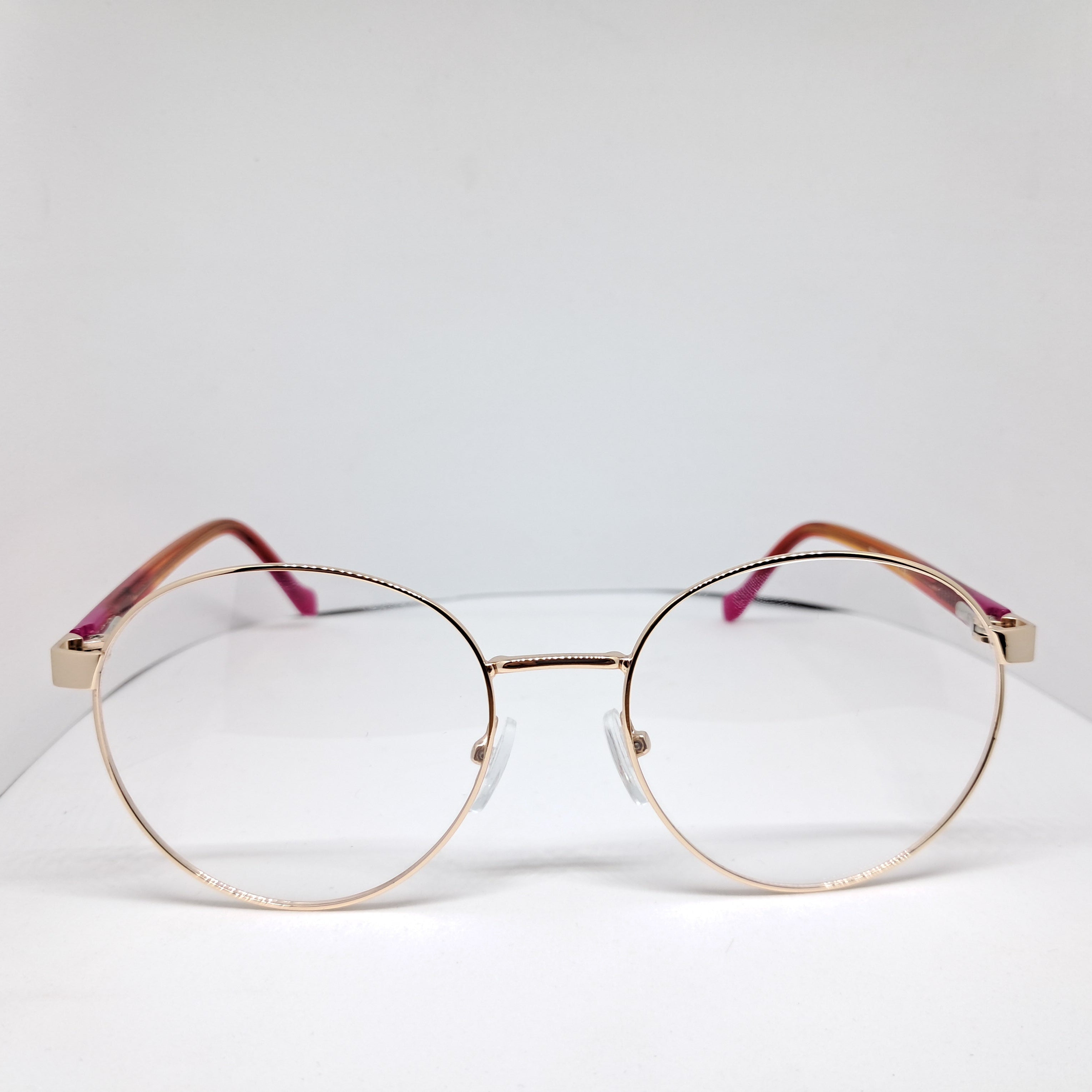 Round gold multicolor