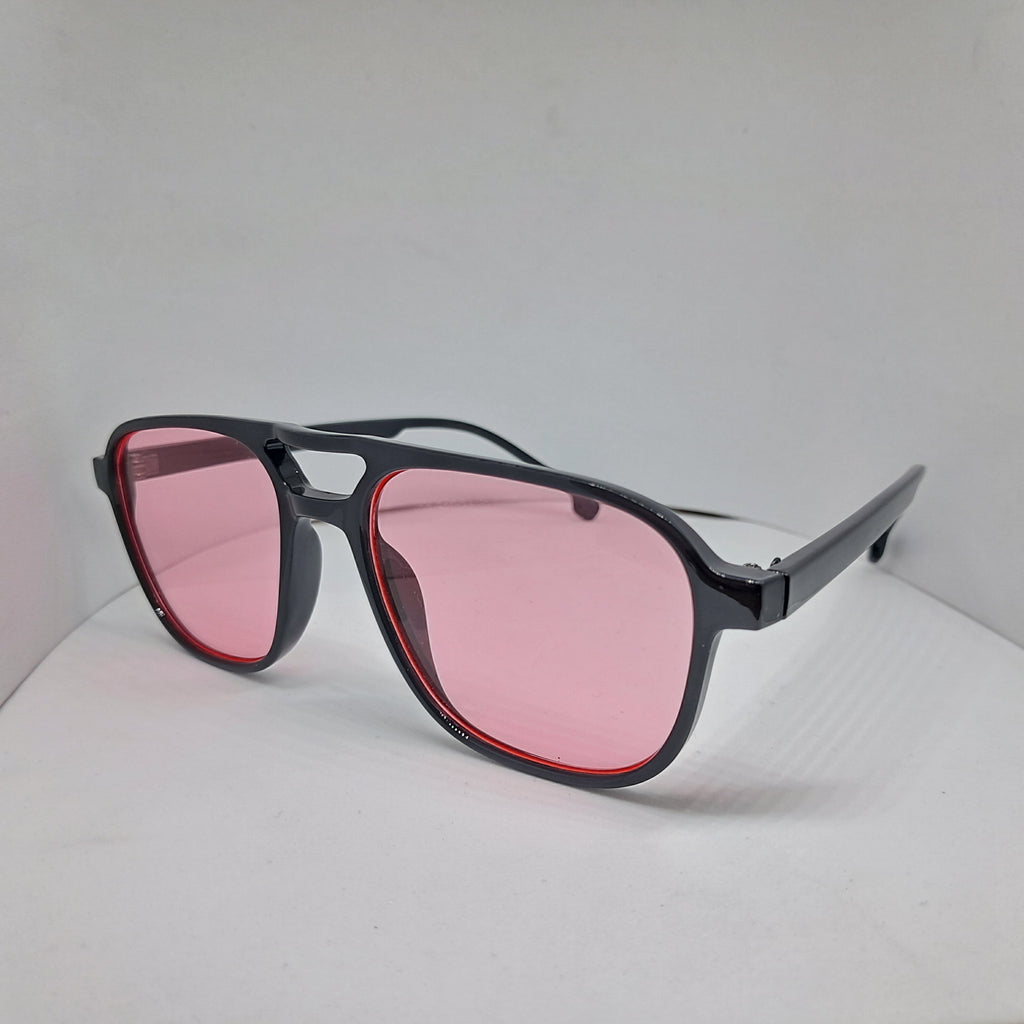 Black aviator rojo