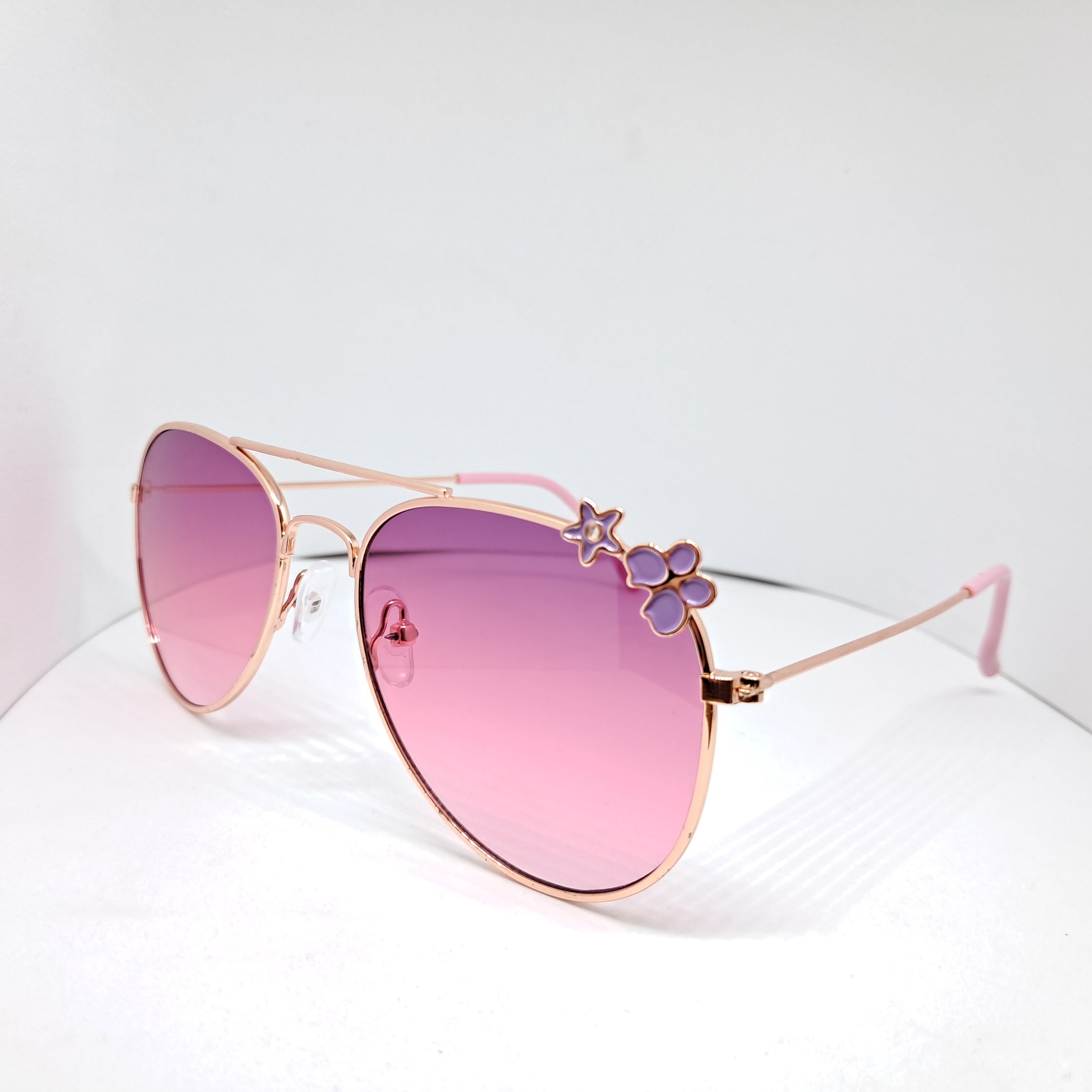 Butterfly aviator kids rosado