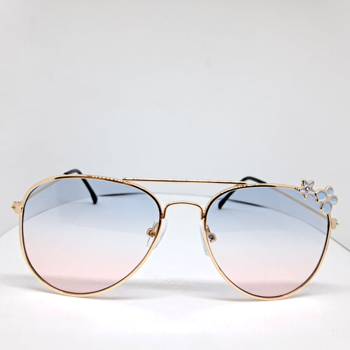Butterfly aviator kids celeste a rosado