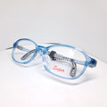 Grey rectangle kids azul