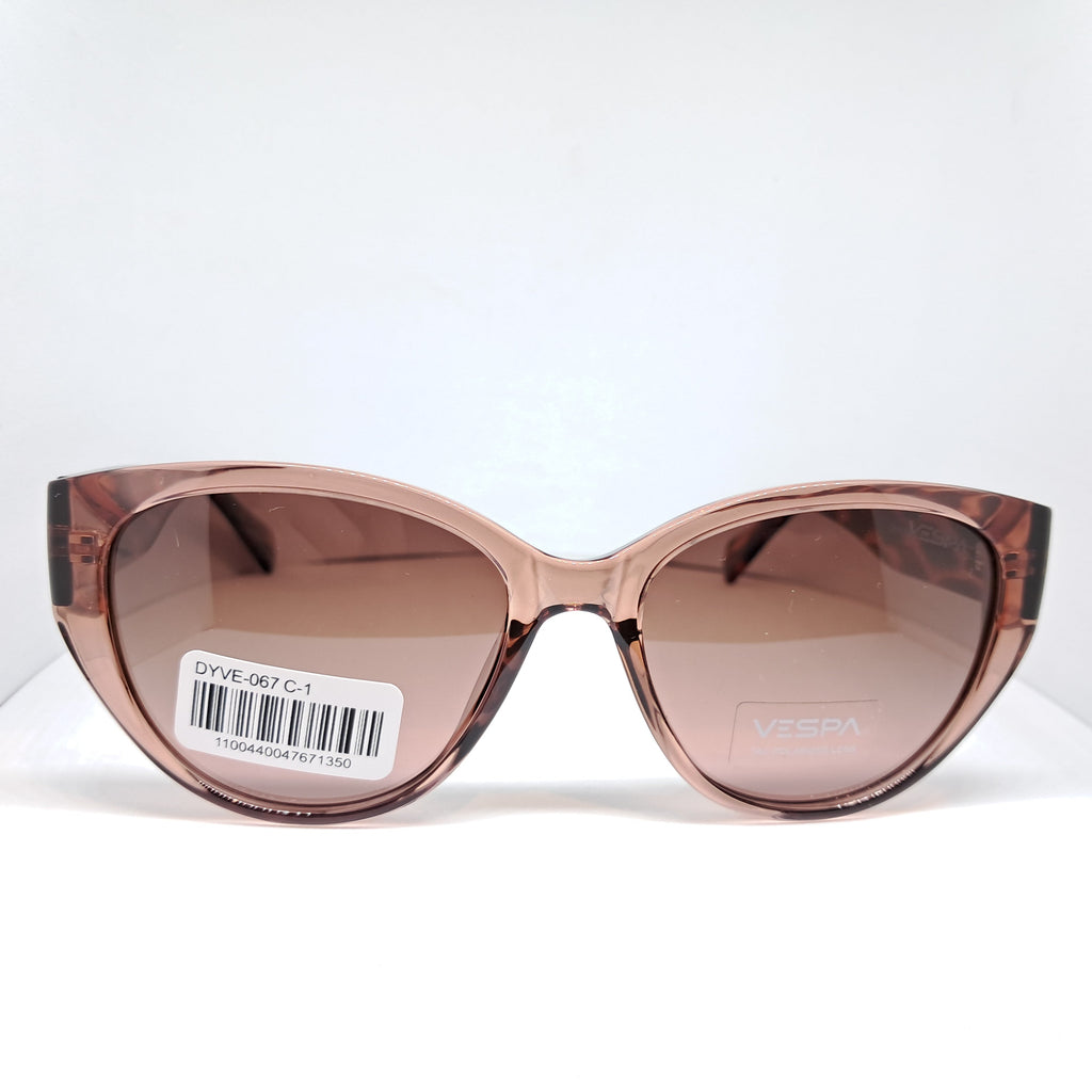 Vespa cat-eye transparent pink
