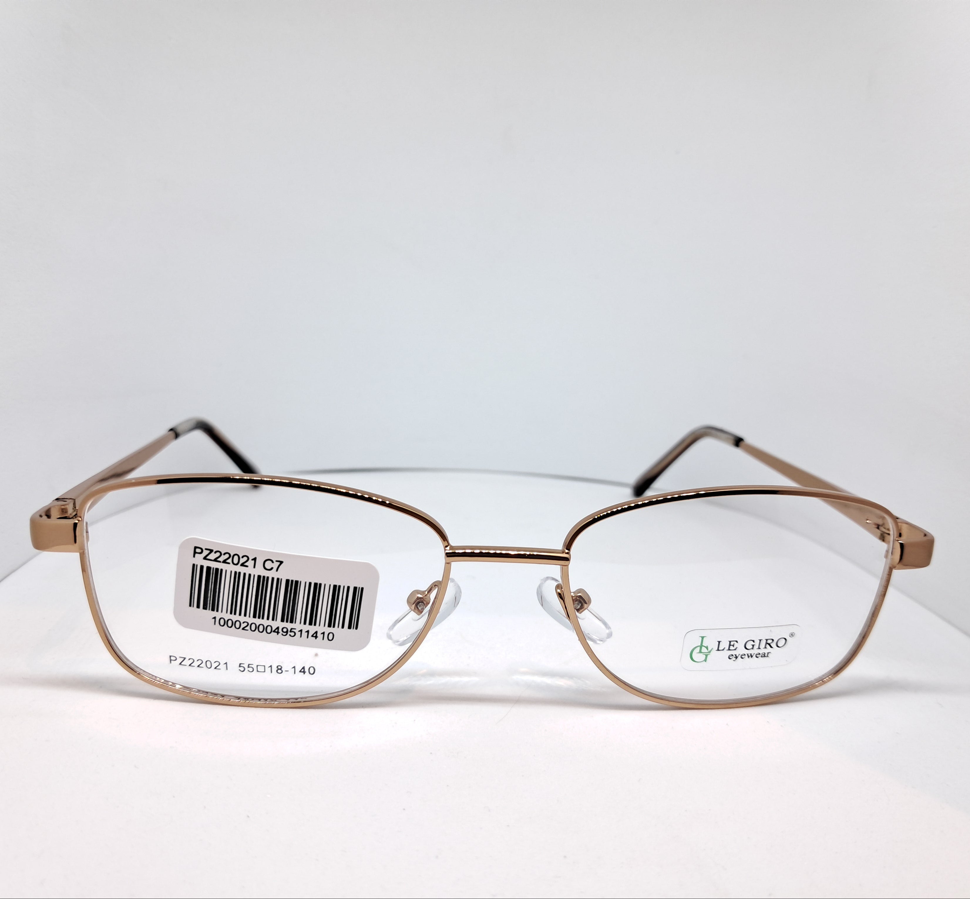 Le Giro metallic oval gold brown