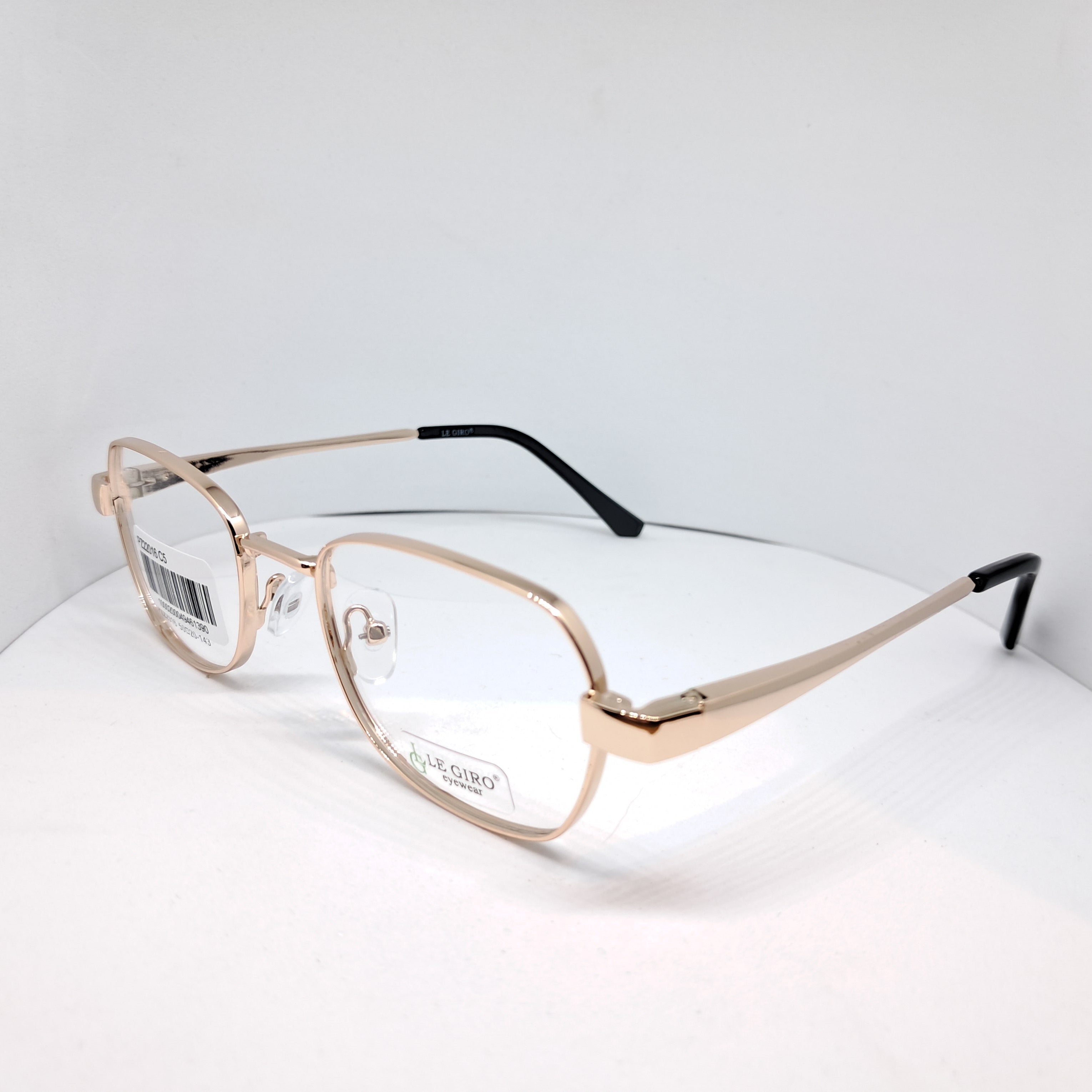 Le Giro metallic oval dorado