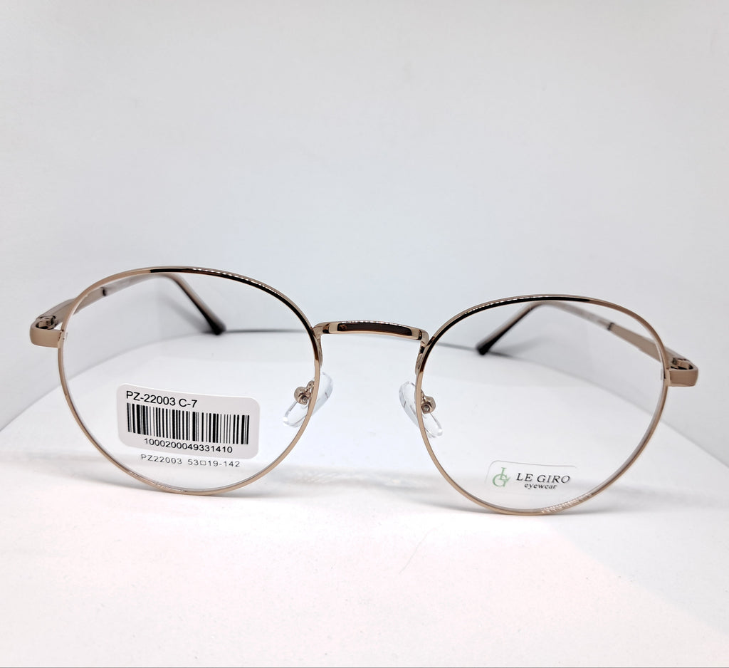 Le Giro round metallic brown