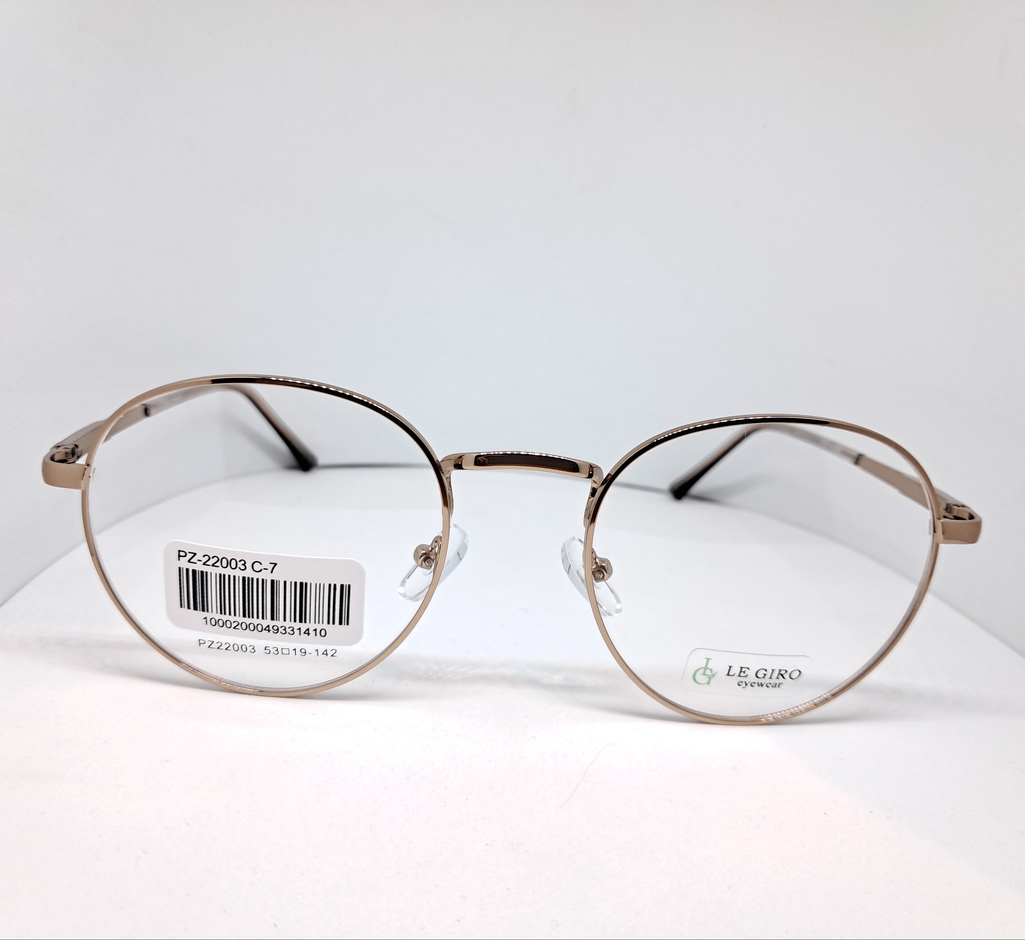 Le Giro round metallic brown