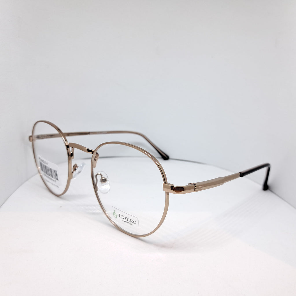 Le Giro round metallic brown