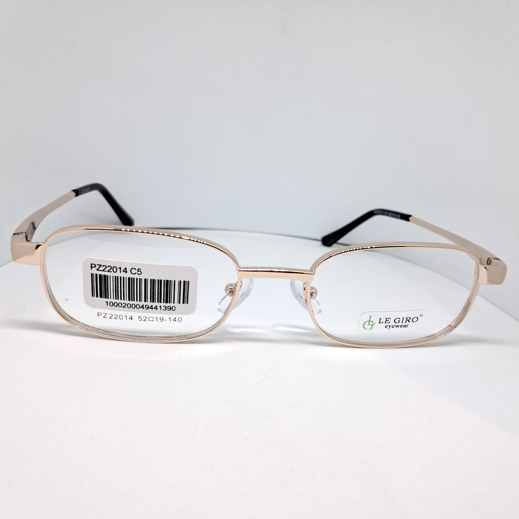 Le Giro gold metallic rectangle