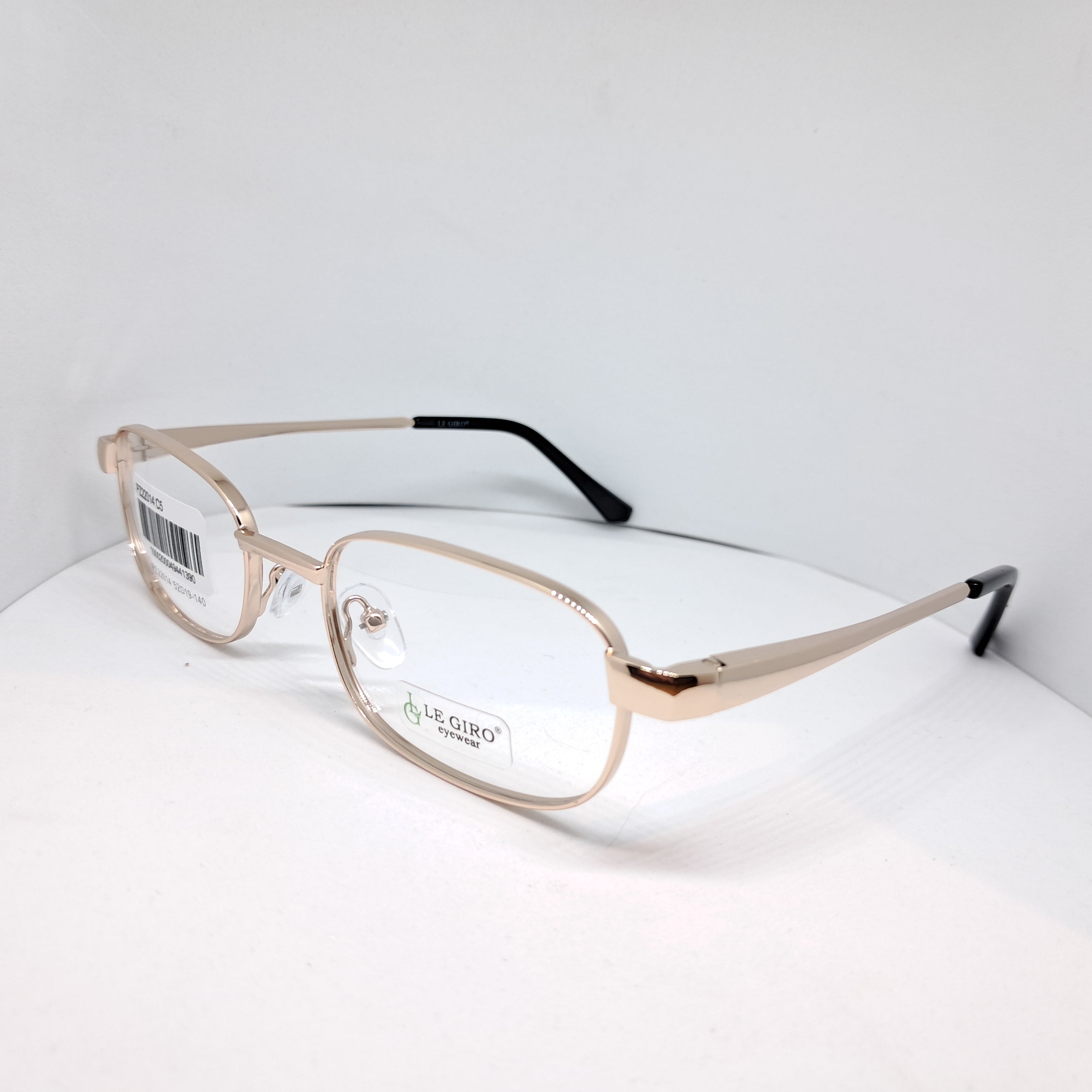 Le Giro gold metallic rectangle