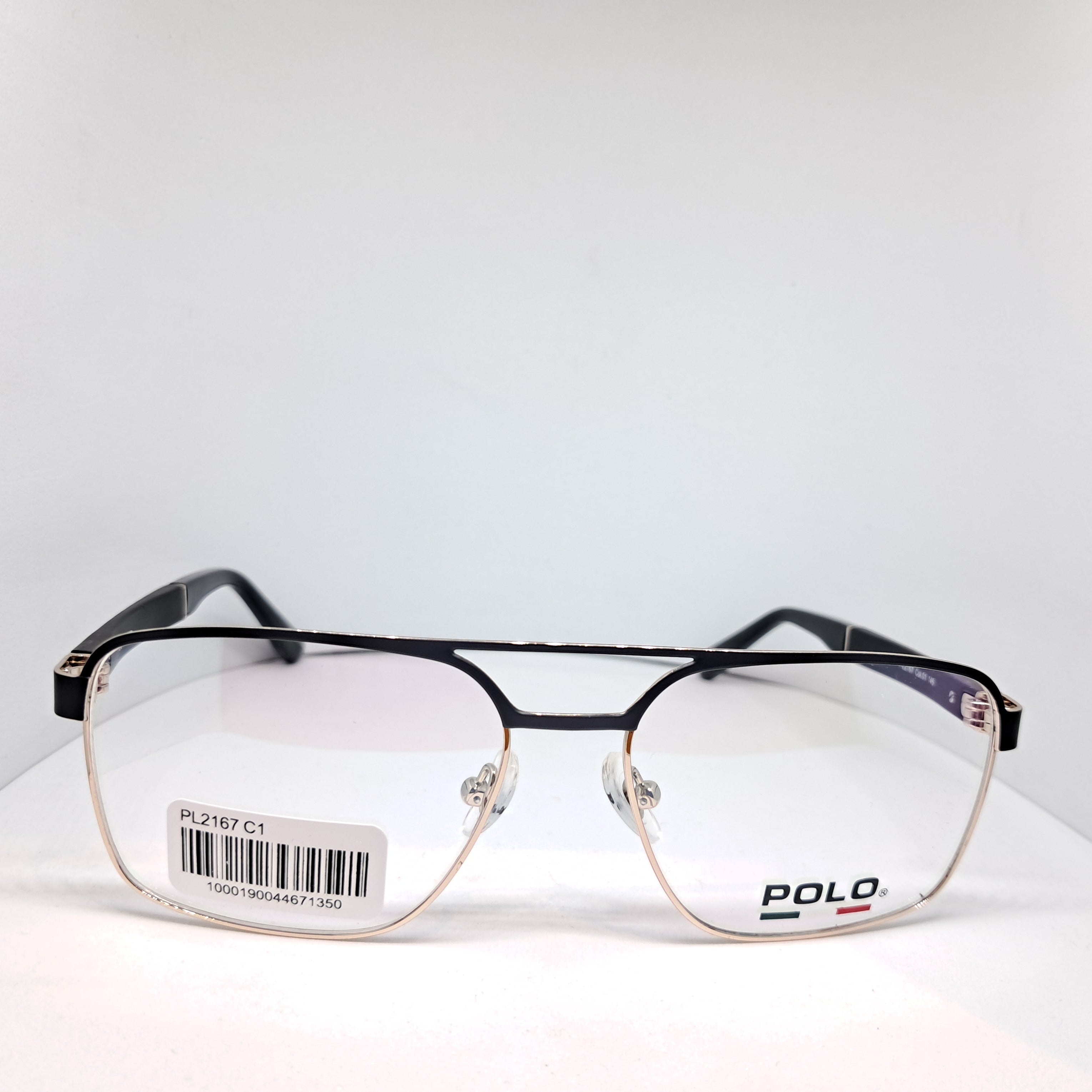 Polo hard techno negro/dorado