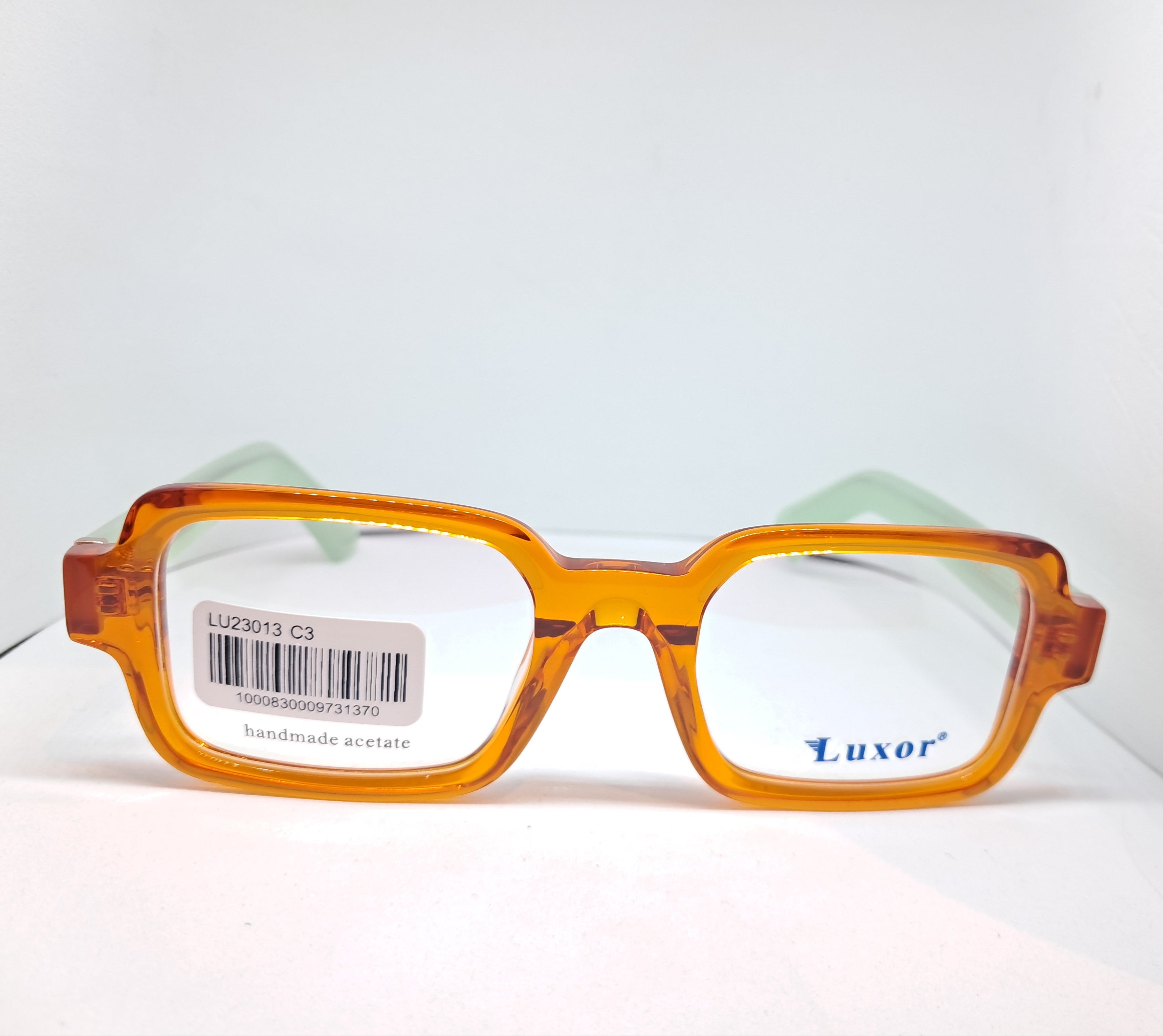 Luxor artsy orange rectangle
