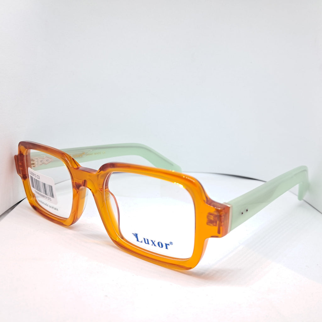 Luxor artsy orange rectangle