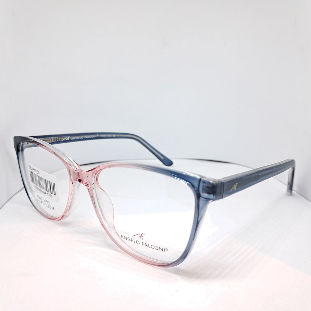 Angelo Falconi artsy blue/pink