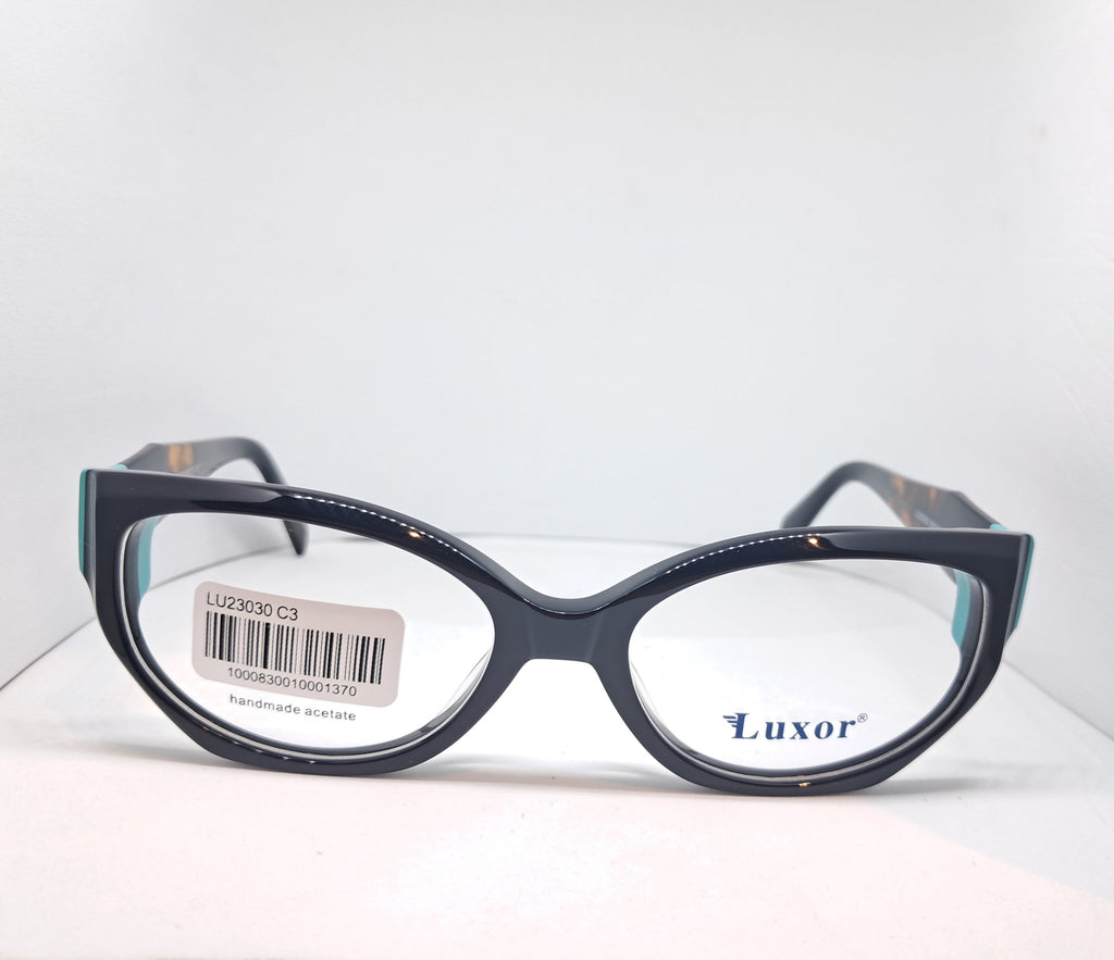 Luxor artsy cat-eye black
