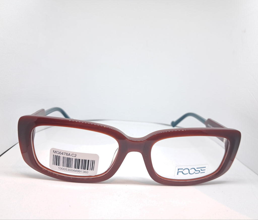 Foose artsy rectangular burdeo
