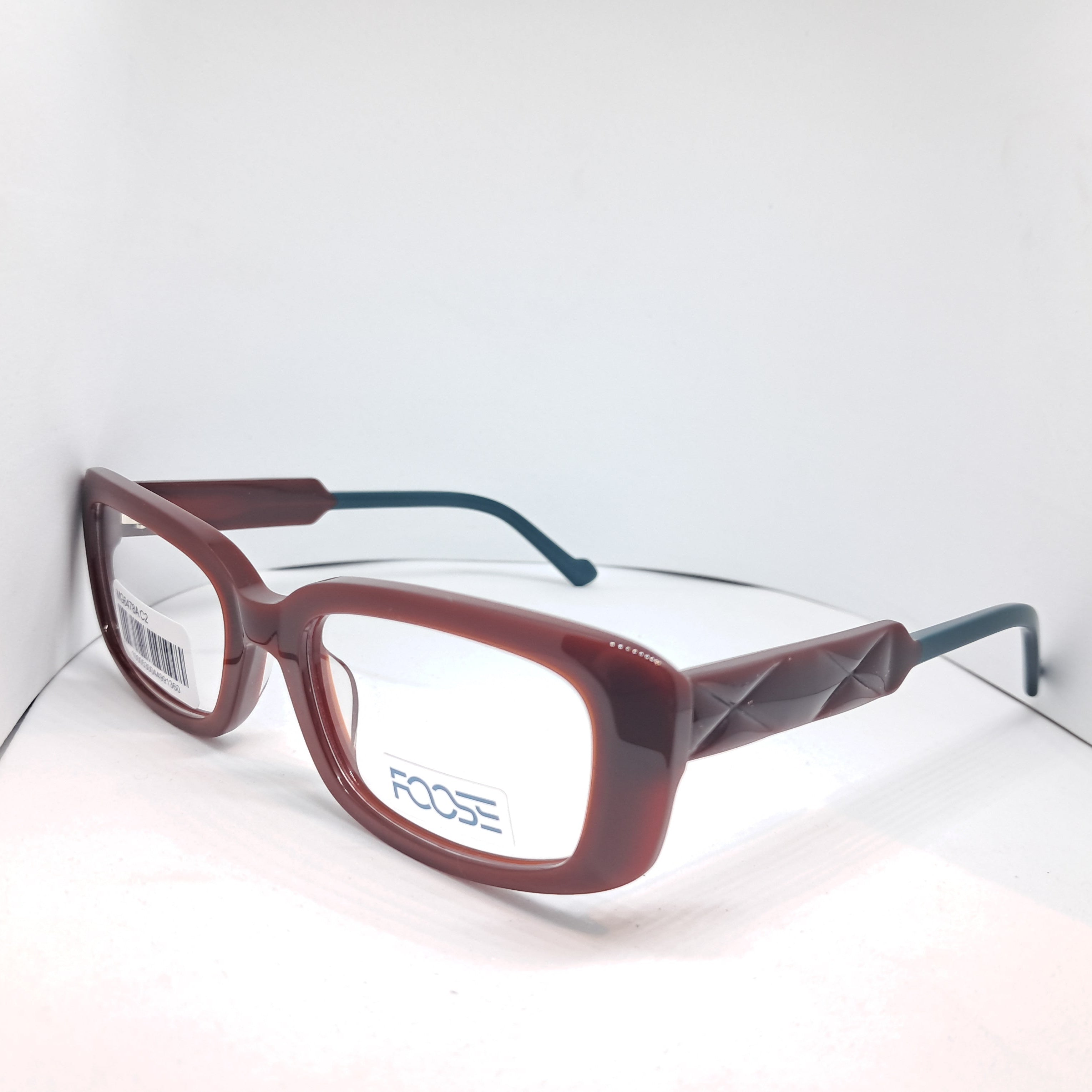 Foose artsy rectangular burdeo