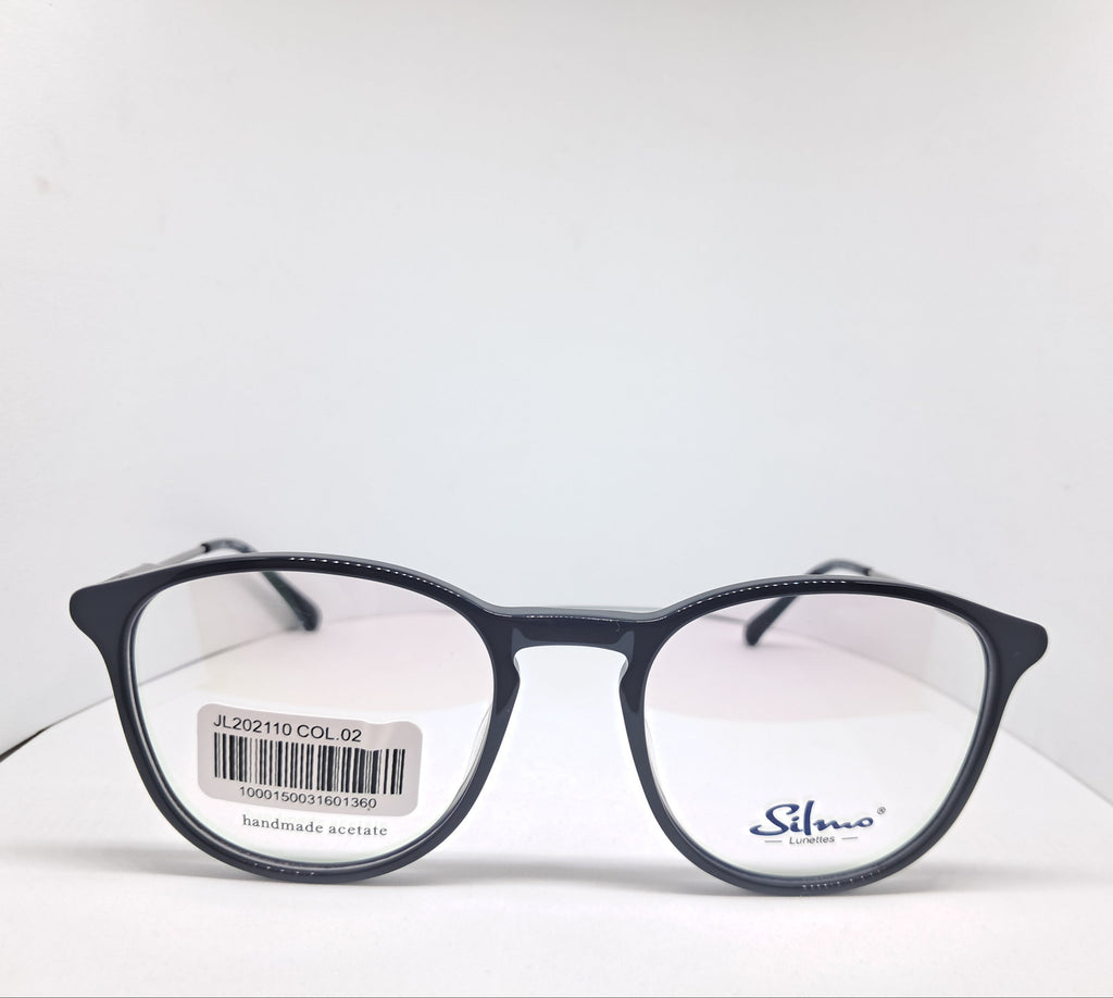 Silmo gothic round metallic partially
