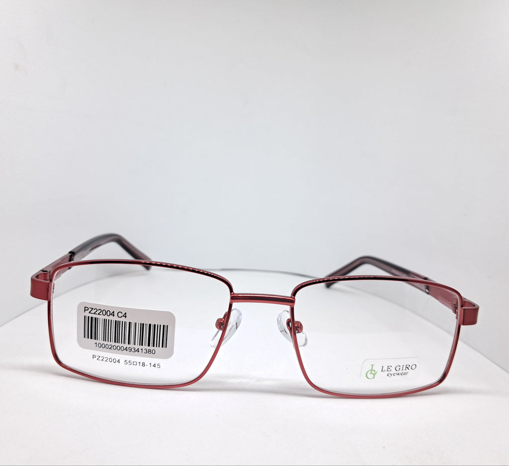 Le Giro metallic rectangle red