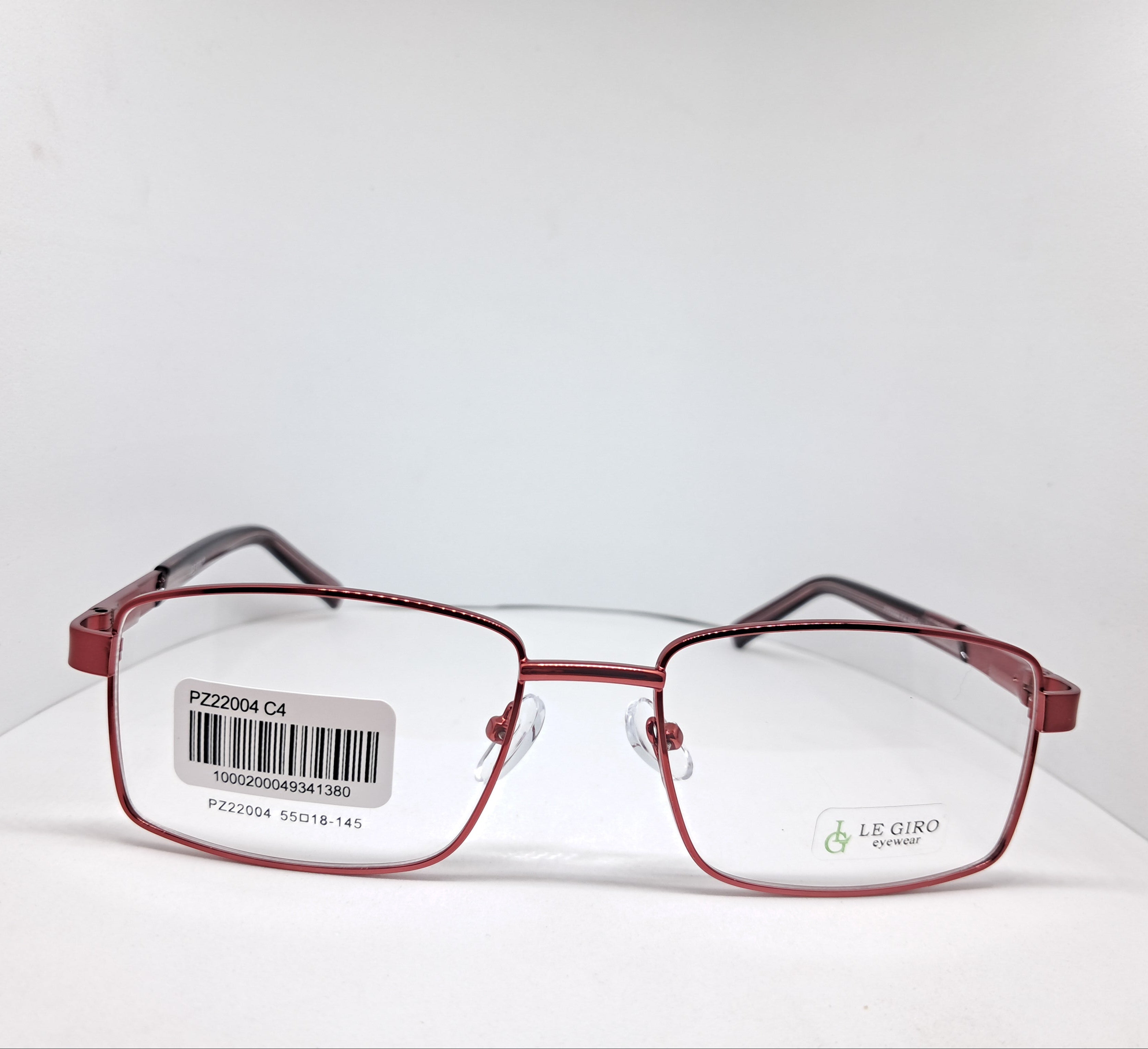 Le Giro metallic rectangle red