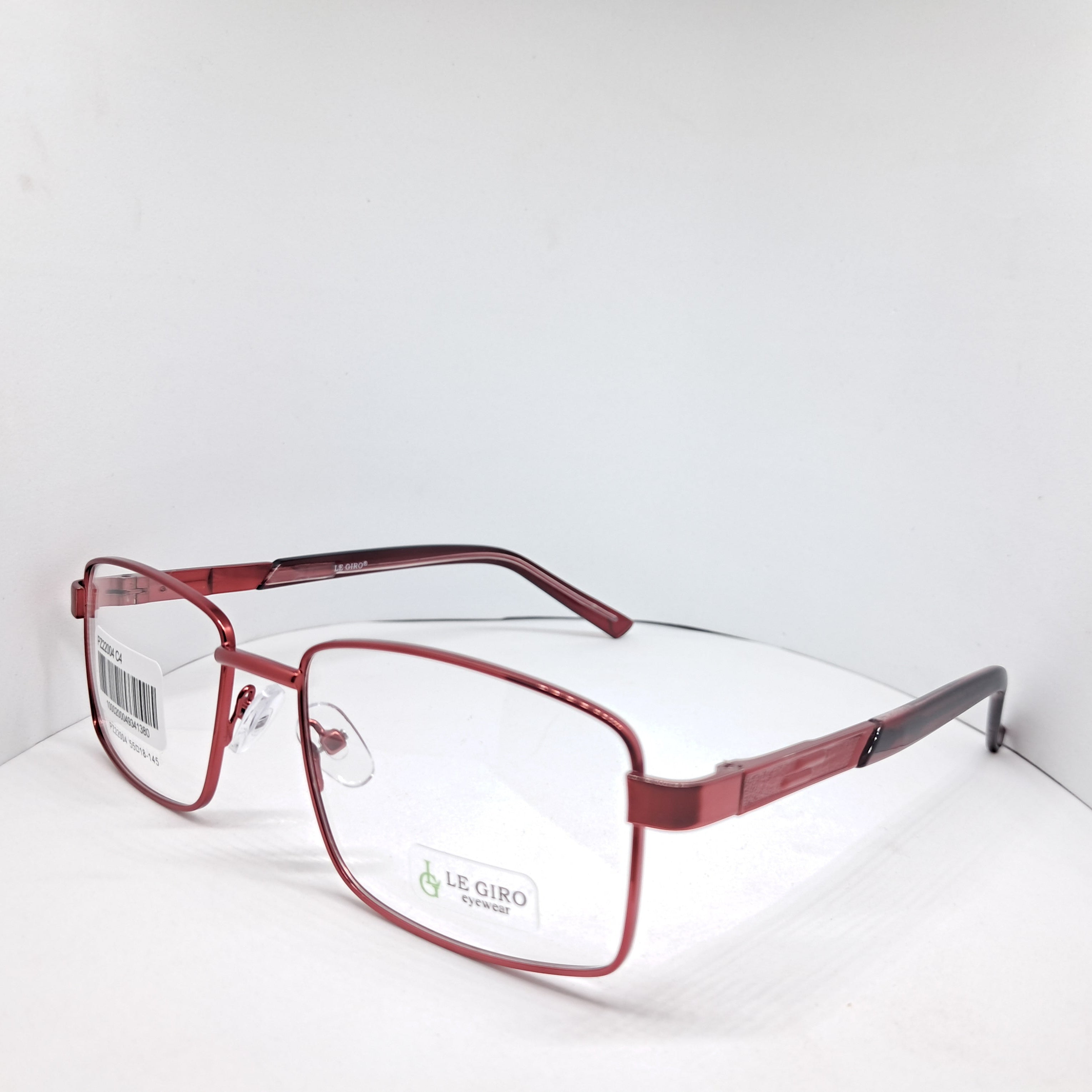Le Giro metallic rectangle red