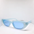 Oval cat-eye celeste