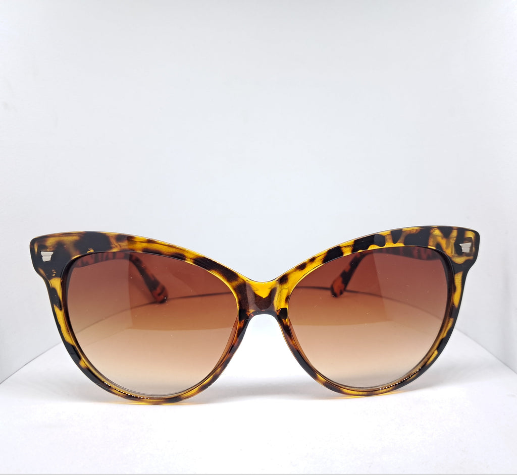 Cat-eye leopard brown