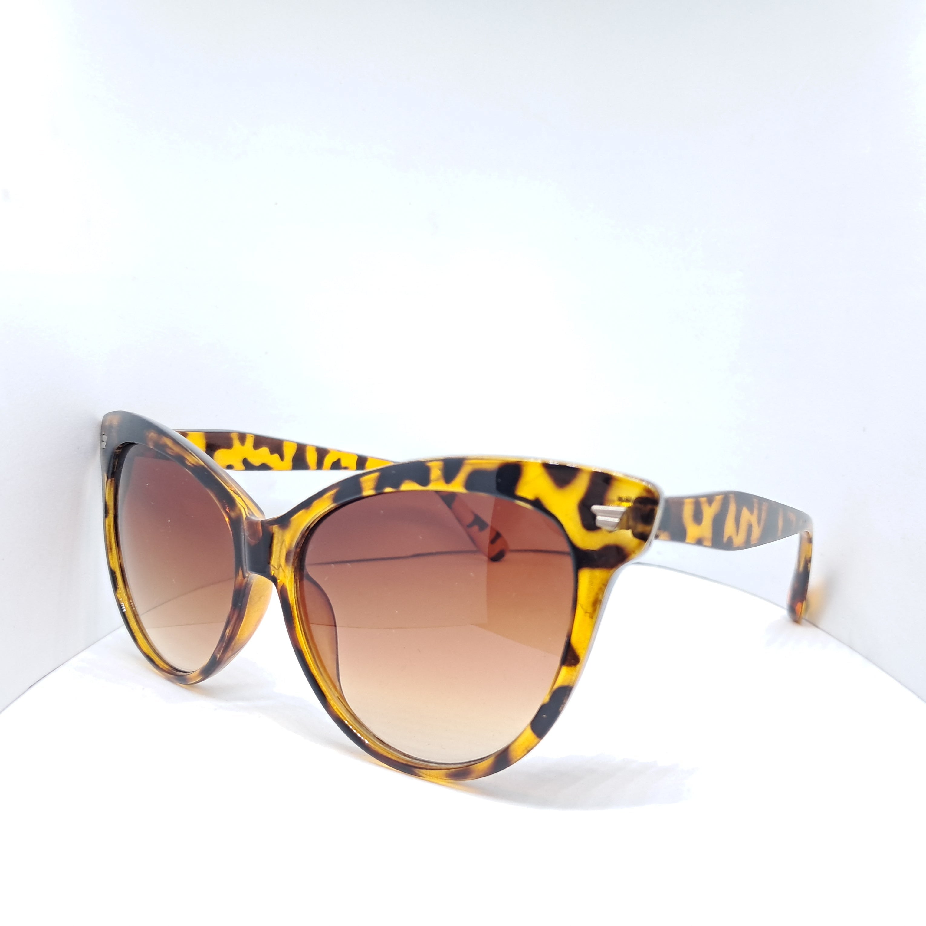Cat-eye leopard brown