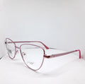 Le Giro cat-eye metallic pink