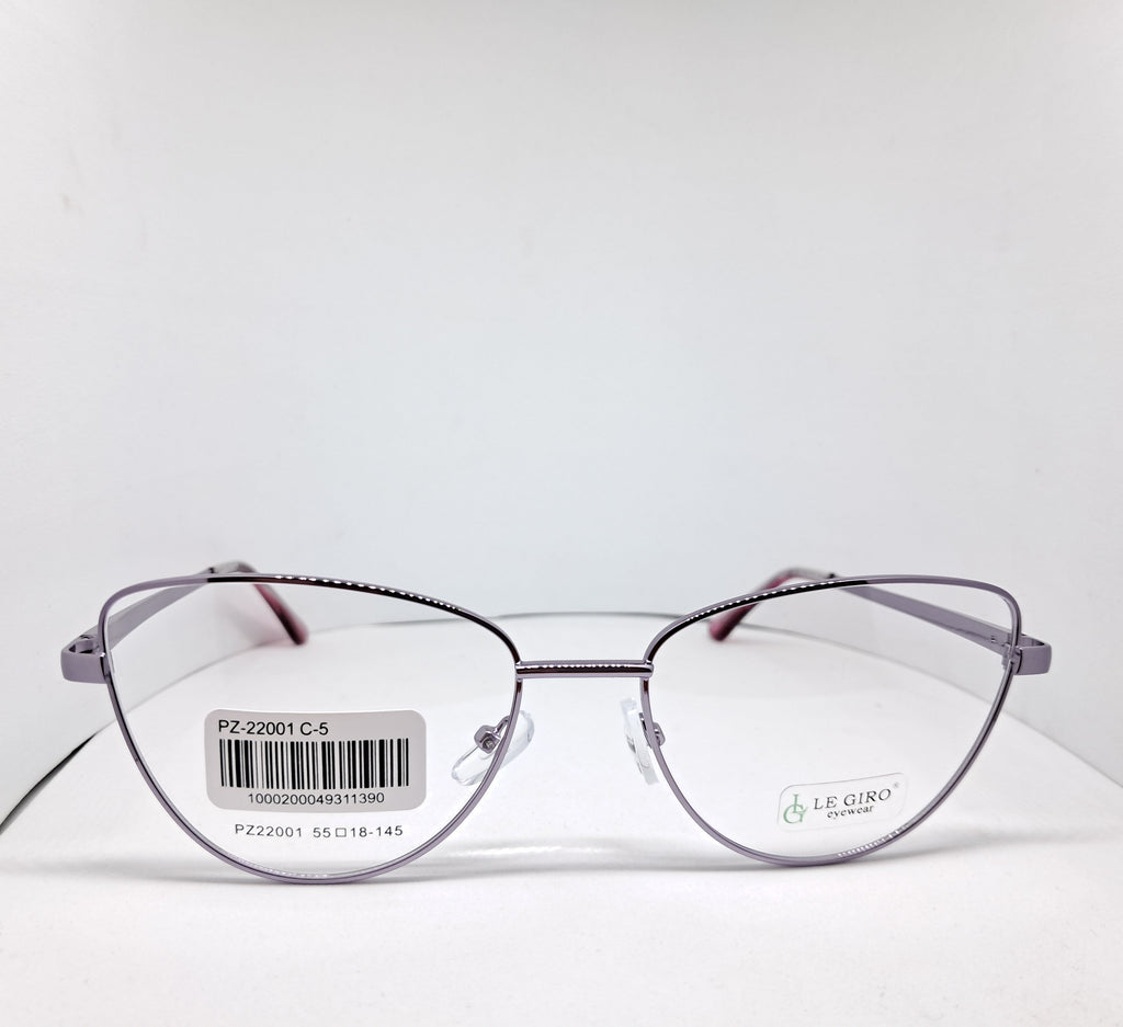 Le Giro cat-eye metallic violet