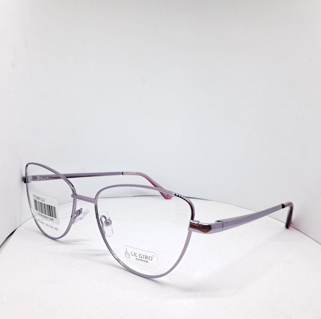 Le Giro cat-eye metallic violet