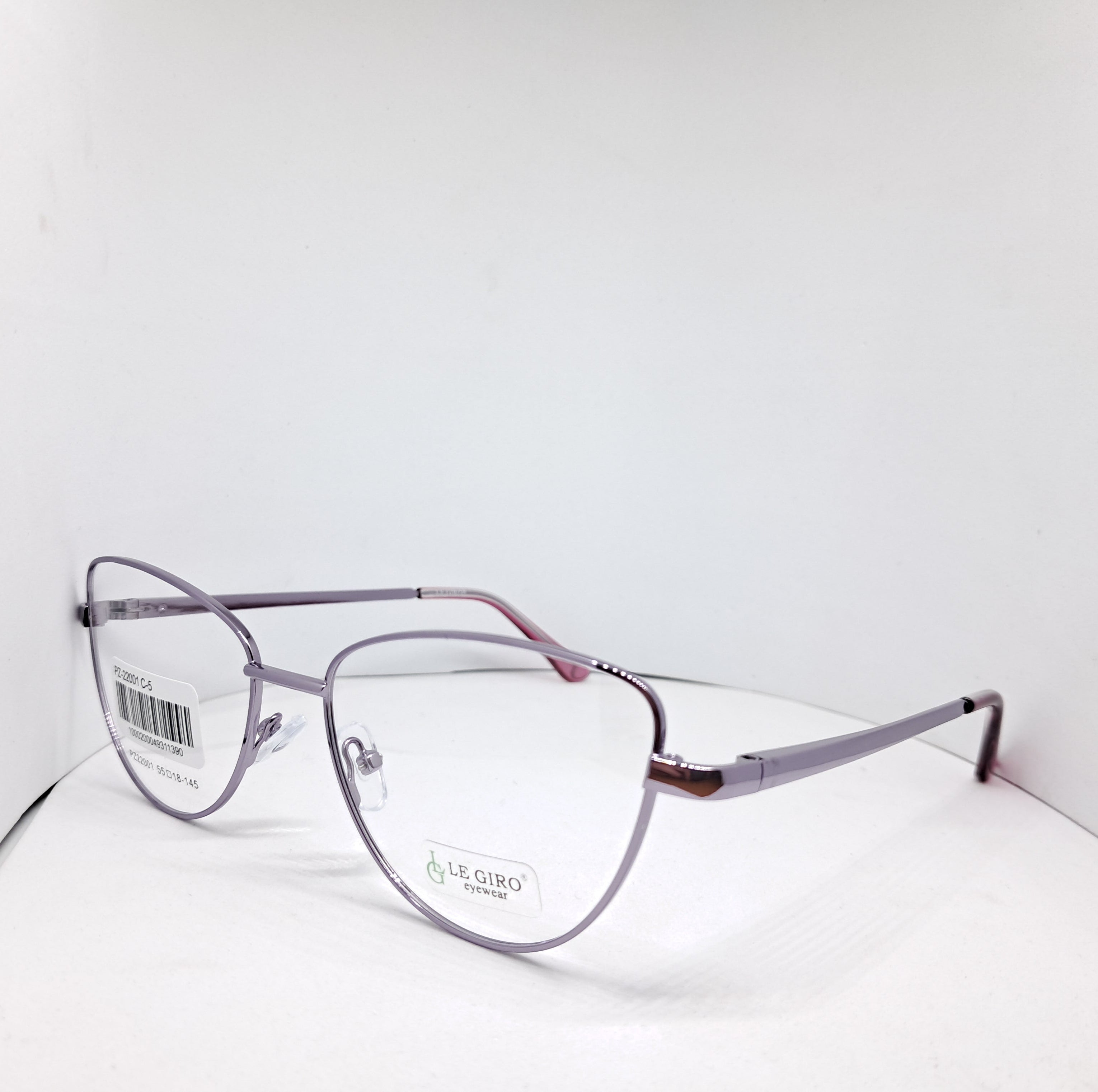 Le Giro cat-eye metallic violet