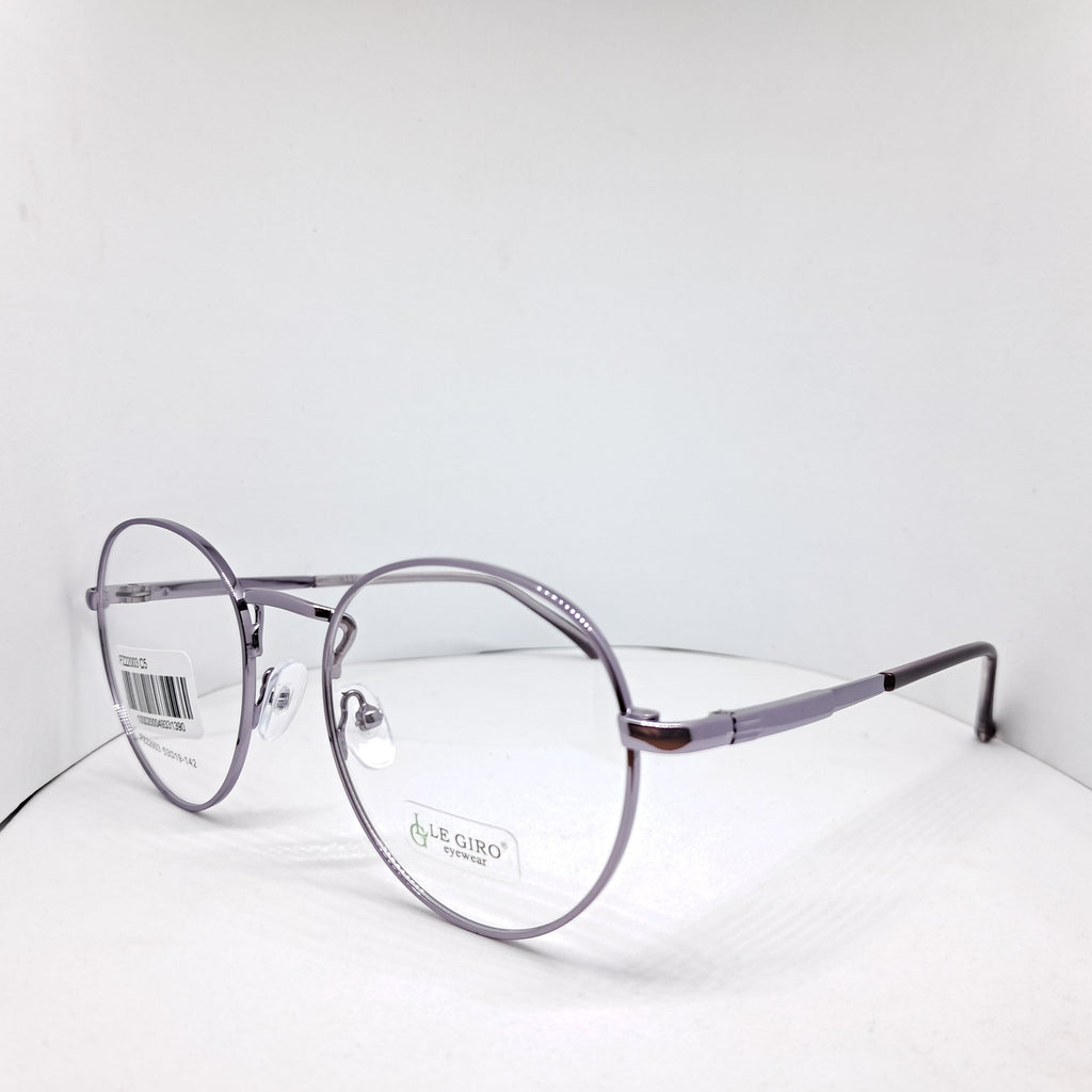 Le Giro round metallic violet