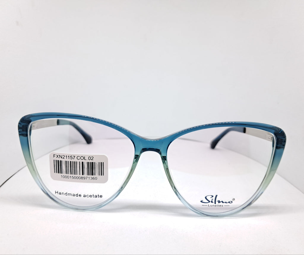 Silmo cat-eye blue en degradé
