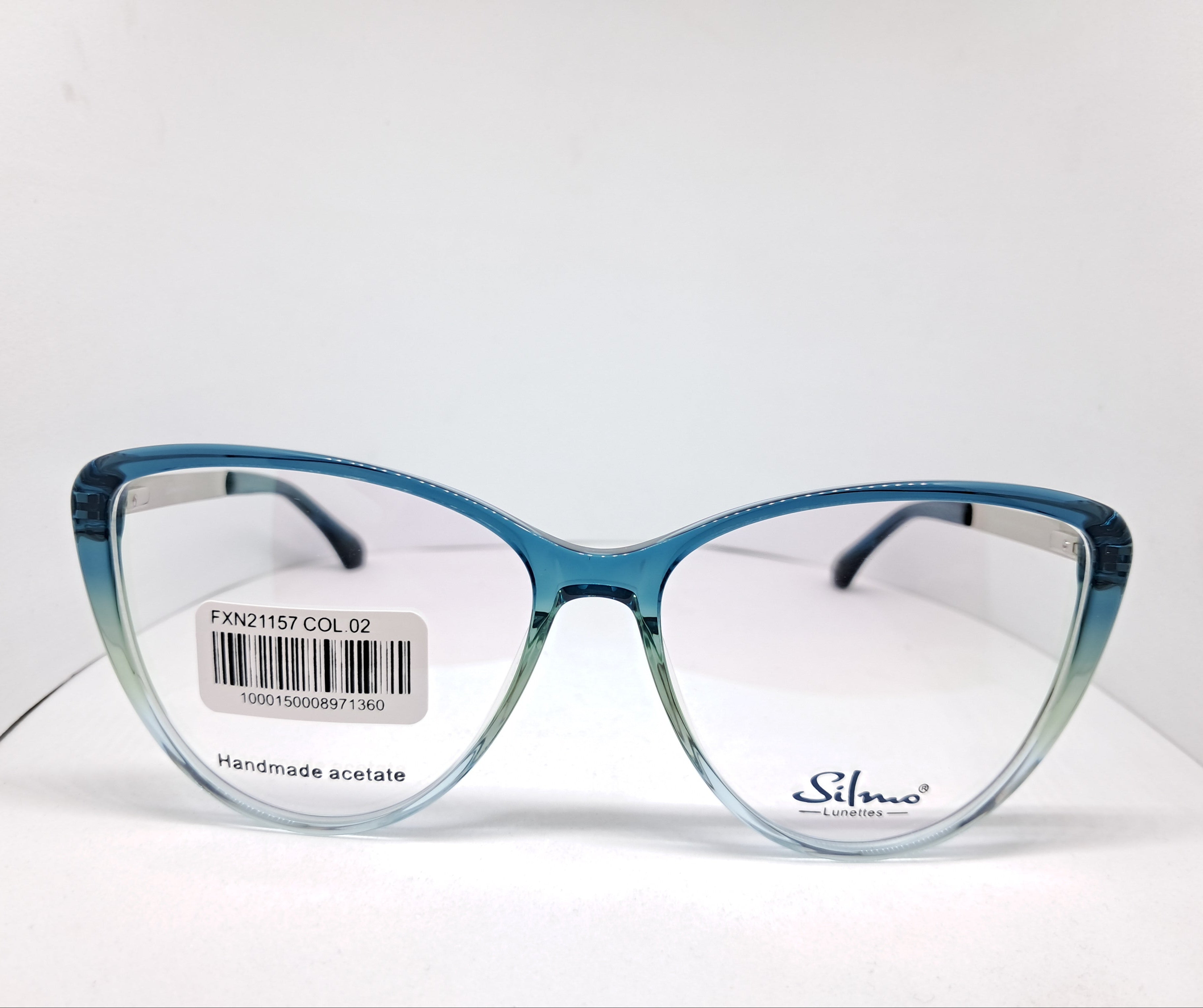 Silmo cat-eye blue en degradé