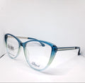 Silmo cat-eye blue en degradé