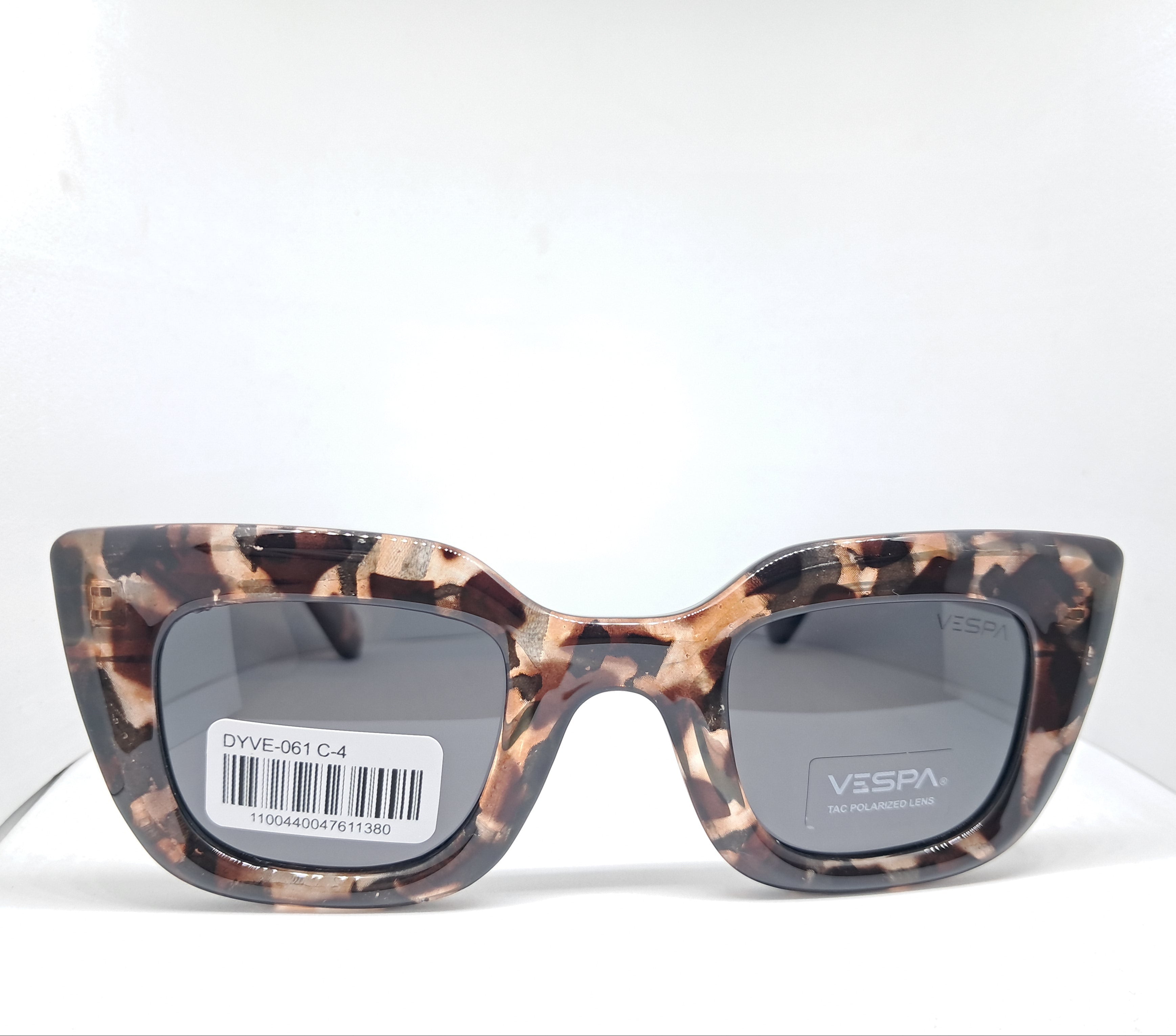 Vespa square cat-eye brown
