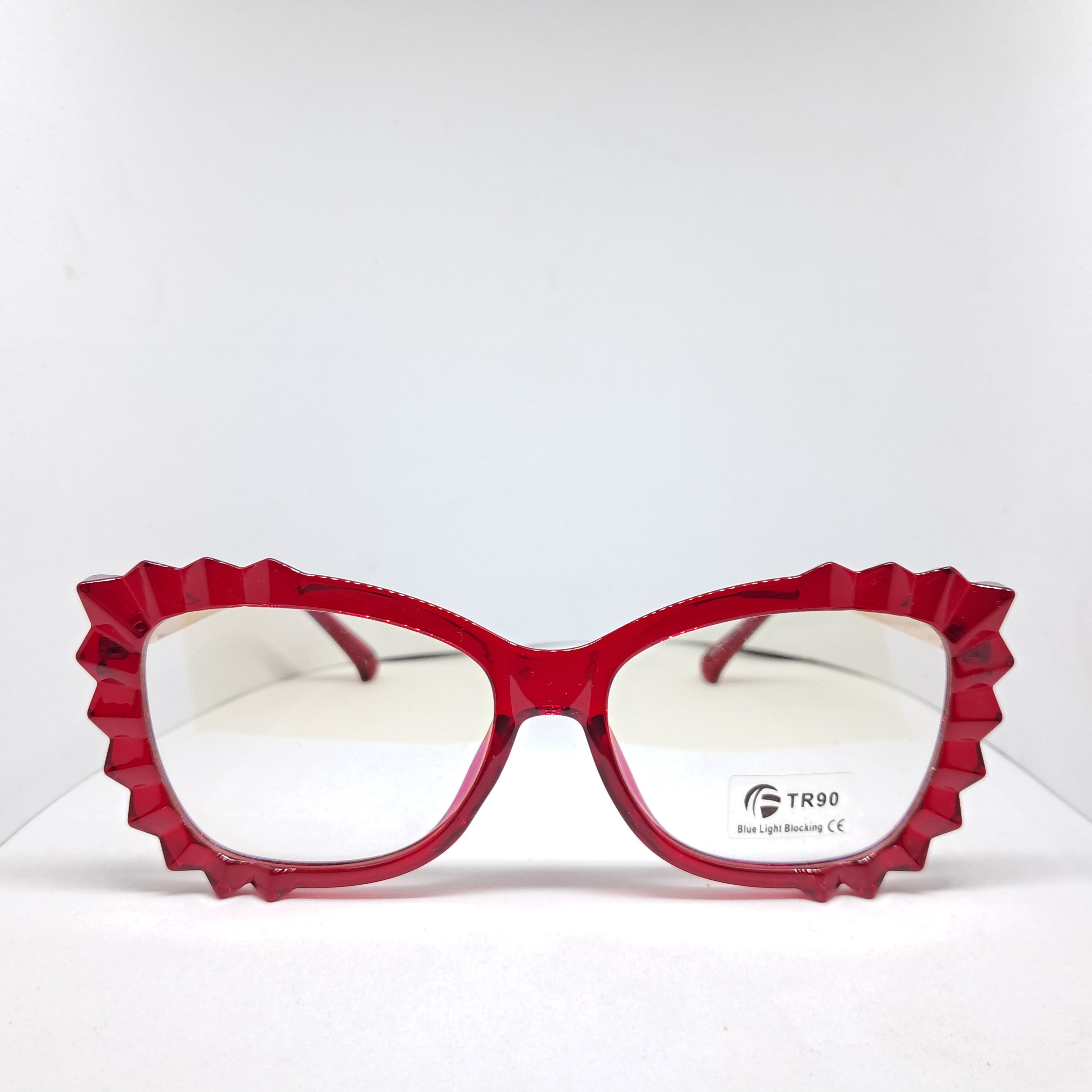 Cat Eye rojo spiky