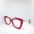 Cat Eye rojo spiky