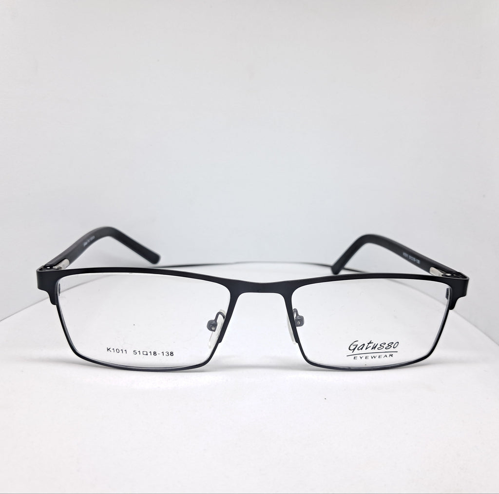 Gatusso metallic rectangle negro