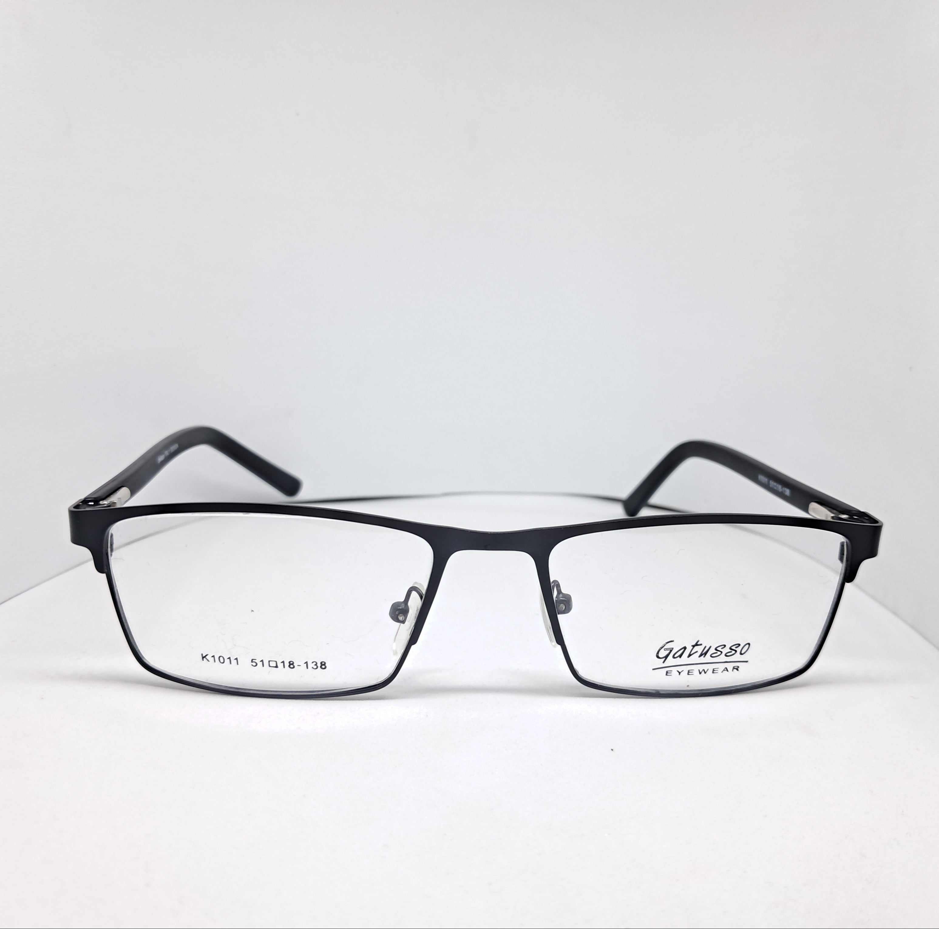 Gatusso metallic rectangle negro