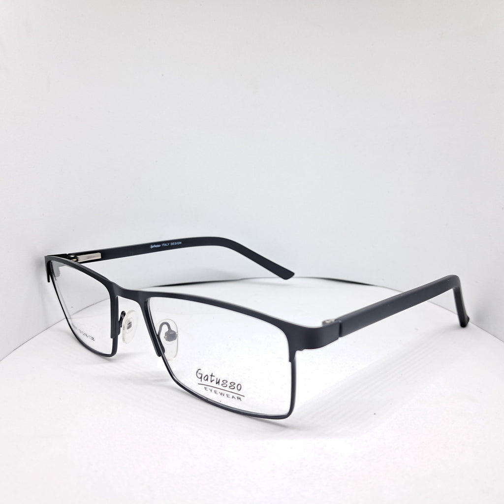 Gatusso metallic rectangle negro