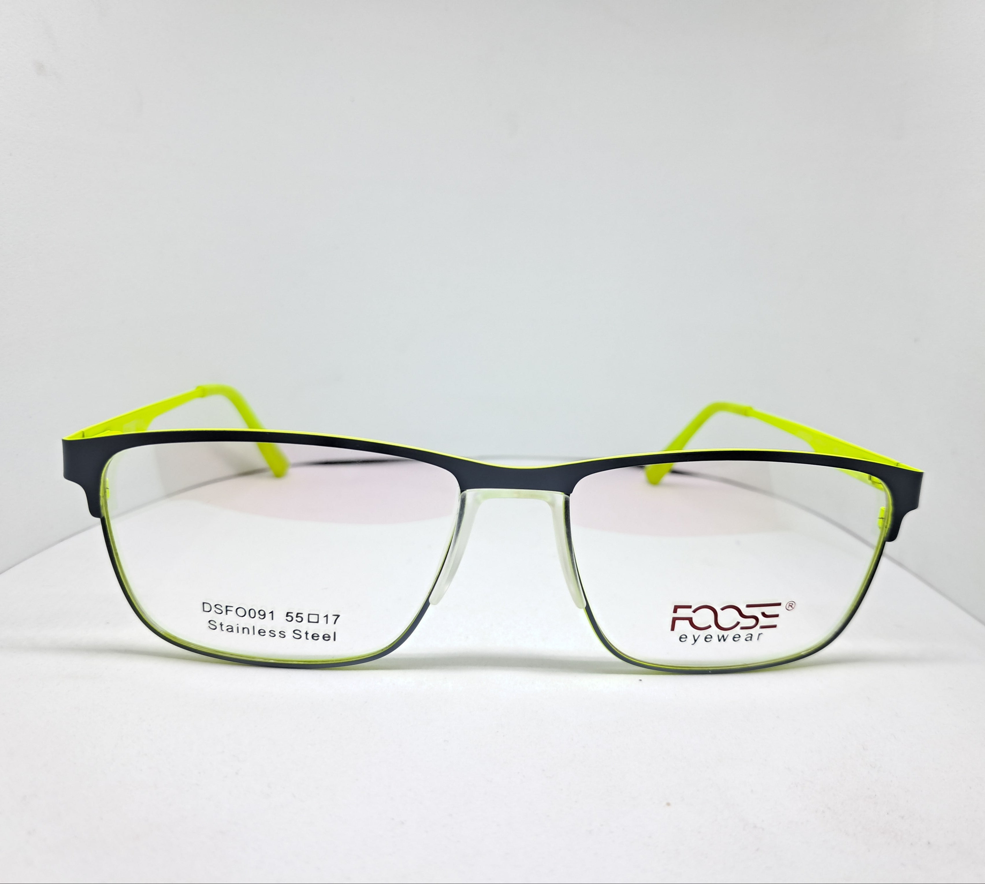 Foose metallic square gray/fluor-green