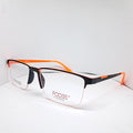 Foose metallic square black/fluor-orange