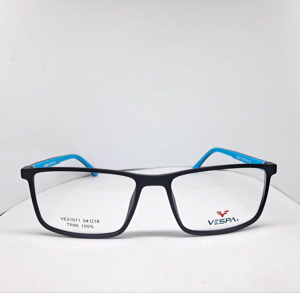Vespa square black/sky-blue