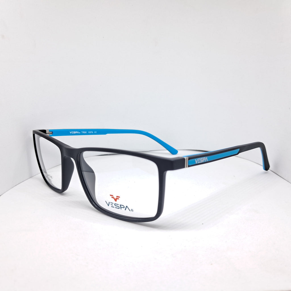 Vespa square black/sky-blue