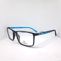 Vespa square black/sky-blue