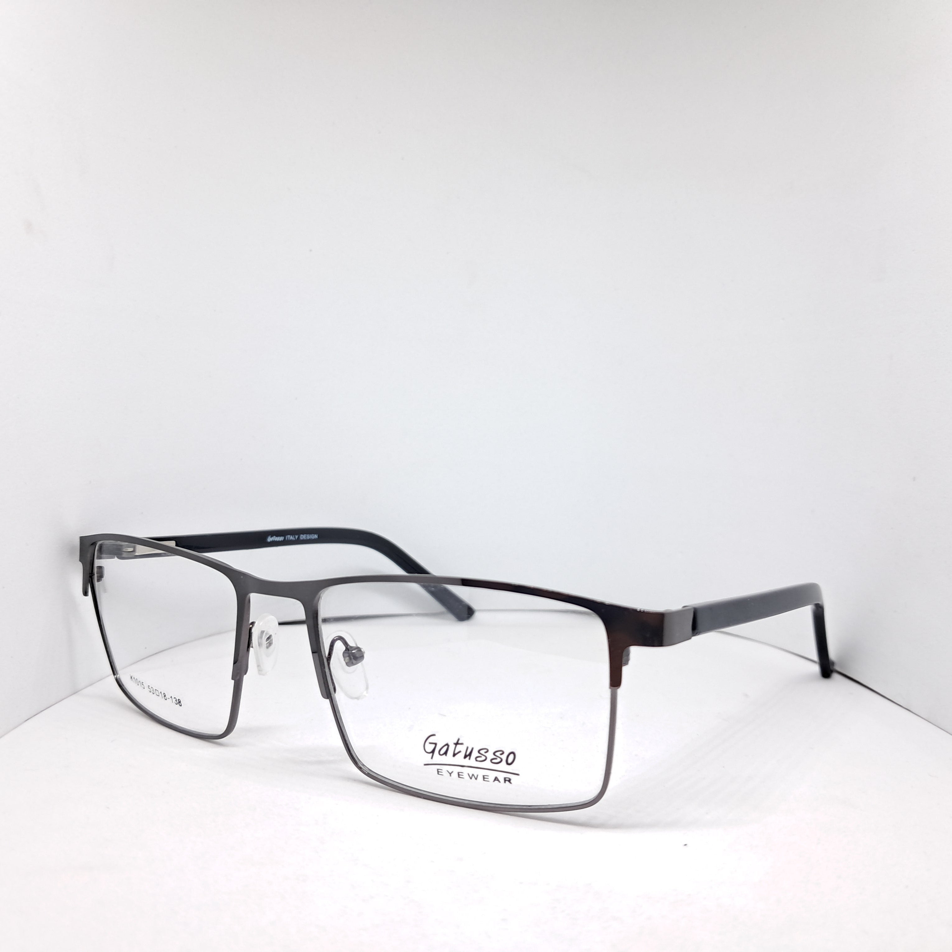 Gatusso metallic rectangle grafito