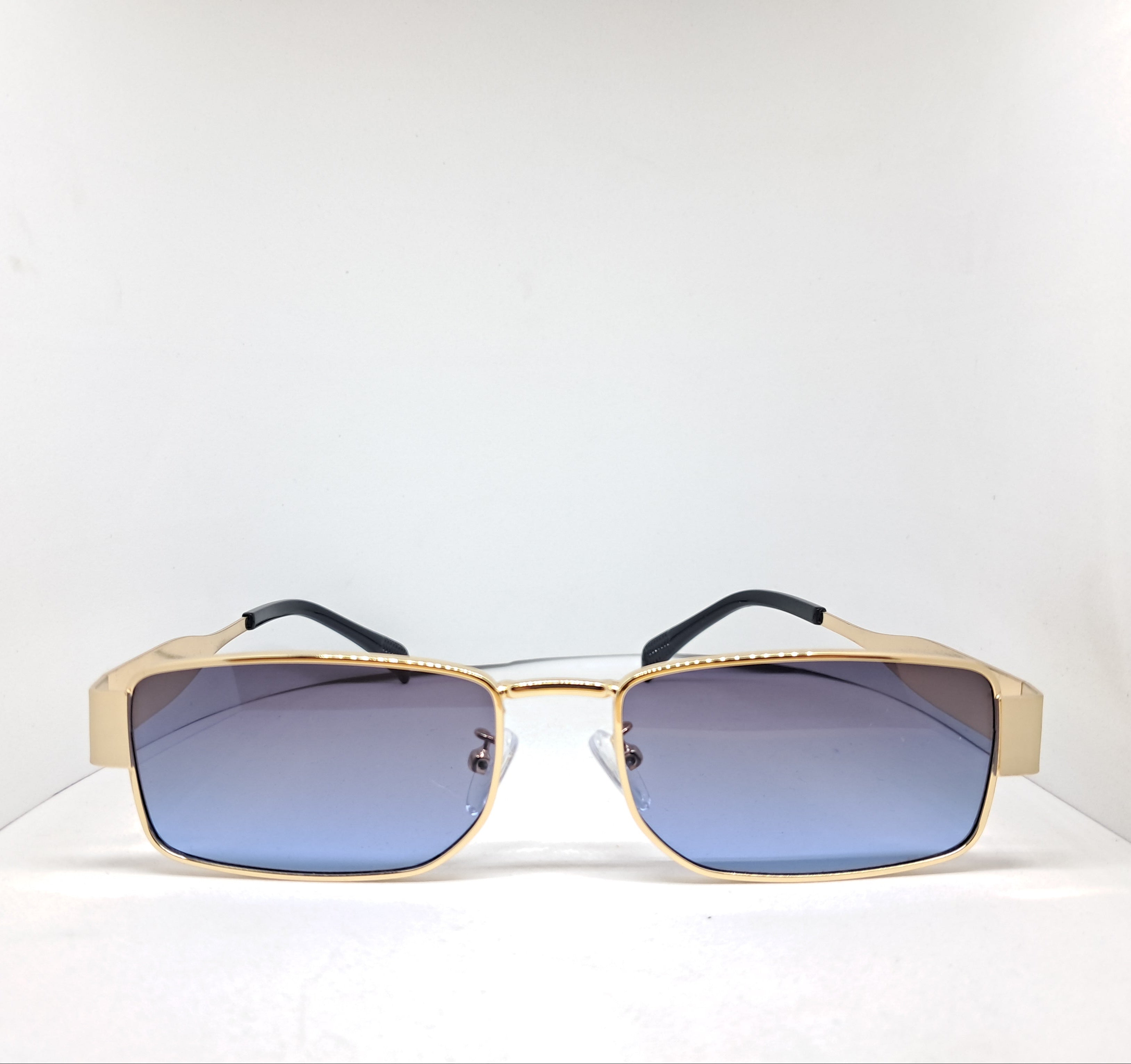 90's rectangle blue